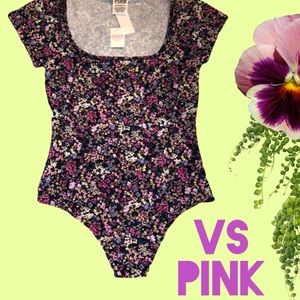 🆕VS PINK Floral Bodysuit